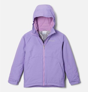 Columbia Alpine Action II Kids' Jacket Purple | ESDVRO-307