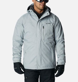 Columbia Alpine Action Insulated Men's Ski Jacket Grey | NKQAJR-392