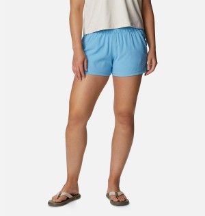 Columbia Alpine Chill Zero Women's Shorts Blue | JFCOAY-159