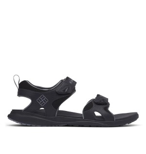 Columbia Ankle Strap Men's Sandals Black | YXKOSC-651