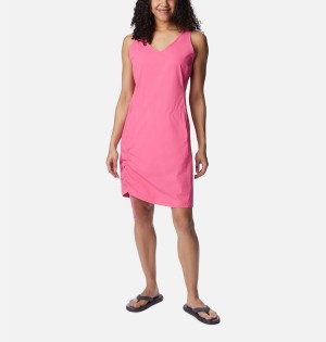Columbia Anytime Casual III Women's Dress Pink | UCDOIA-097