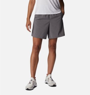 Columbia Anytime Flex Women's Shorts Grey | IWDMBL-146