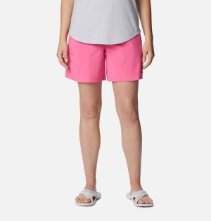 Columbia Anytime Flex Women's Shorts Pink | SHZTCF-870