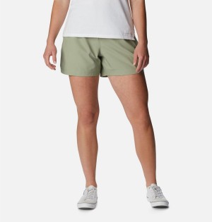 Columbia Anytime Lite Women's Shorts Green | ODKESU-759