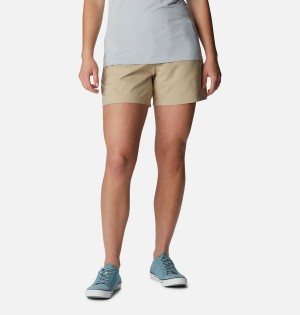 Columbia Anytime Lite Women's Shorts Khaki | UZIDYX-469