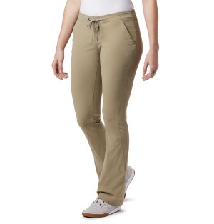 Columbia Anytime Outdoor Boot Cut Women's Pants Khaki | OSLBIG-375