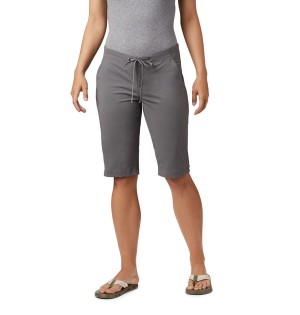 Columbia Anytime Outdoor Long Women's Shorts Grey | UEFGCH-613