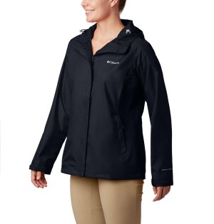 Columbia Arcadia II Women's Rain Jacket Black | HREOZI-872