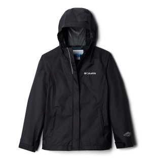 Columbia Arcadia Rain Kids' Jacket Black | WHDNER-095
