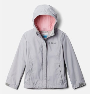 Columbia Arcadia Rain Kids' Jacket Grey | DQWHFL-862