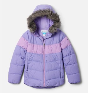 Columbia Arctic Blast II Kids' Jacket Purple | ZDLFYQ-752