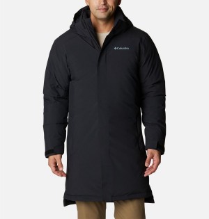 Columbia Arrow Trail Insulated Men's Coats Black | YSERVU-638