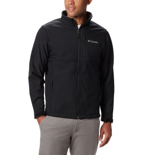Columbia Ascender Men's Softshell Jackets Black | YVUKZE-672