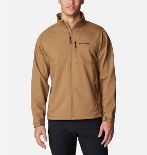 Columbia Ascender Men's Softshell Jackets Brown | GTNIOL-613