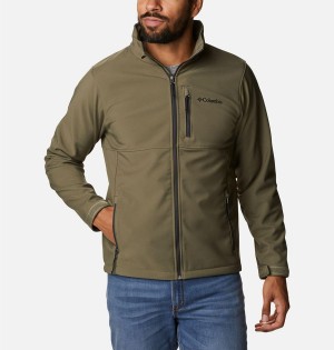 Columbia Ascender Men's Softshell Jackets Green | ZSRFAE-965