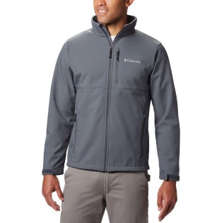 Columbia Ascender Men's Softshell Jackets Grey | NGZBID-352