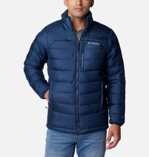 Columbia Autumn Park Insulated Men's Puffer Jacket Navy | DEVCKO-918