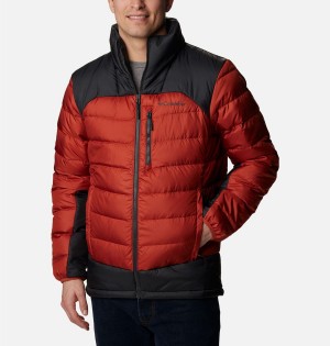 Columbia Autumn Park Insulated Men's Puffer Jacket Red | MJBFXV-735
