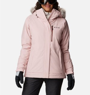 Columbia Ava Alpine Insulated Women's Ski Jacket Pink | SMNRYA-745