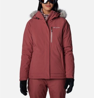 Columbia Ava Alpine Insulated Women's Ski Jacket Coral | CUTEOA-241