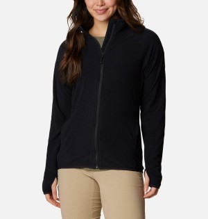 Columbia Back Beauty Full Zip Women's Fleece Jacket Black | DXUTOH-842