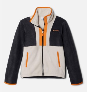 Columbia Back Bowl Full Zip Fleece Kids' Jacket Black | OBTJVS-704
