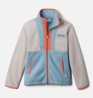 Columbia Back Bowl Full Zip Fleece Kids' Jacket Grey | ACVSHI-614