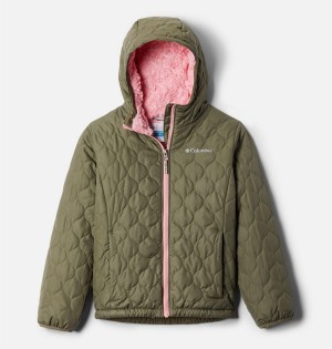 Columbia Bella Plush Kids' Jacket Green | QCPSWK-925