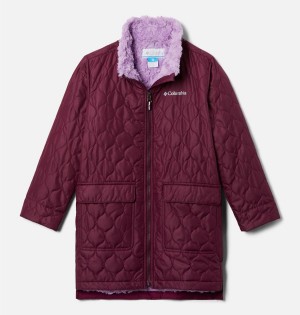 Columbia Bella Plush Novelty Kids' Jacket Coral | XUYGTP-705