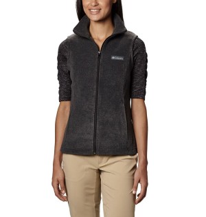 Columbia Benton Springs Fleece Women's Vest Grey | RXJWYZ-260