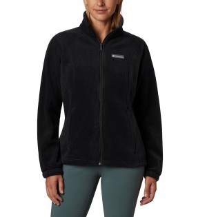 Columbia Benton Springs Full Zip Women's Fleece Jacket Black | CFNWTJ-078