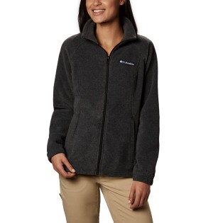 Columbia Benton Springs Full Zip Women's Fleece Jacket Grey | RVWENX-275