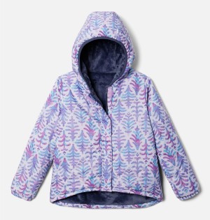 Columbia Big Fir Reversible Kids' Jacket Purple | SJQWCZ-147