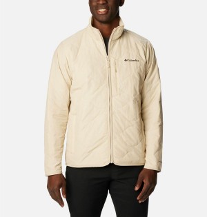 Columbia Birchwood Insulated Men's Puffer Jacket White | YUWAHE-748