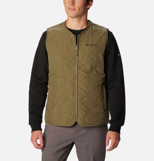 Columbia Birchwood Men's Vest Green | DITKOM-672
