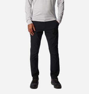 Columbia Black Mesa Woven Men's Pants Black | LCODBA-954