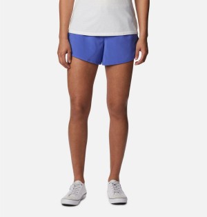Columbia Bogata Bay Stretch Women's Shorts Purple | UYZGJE-286