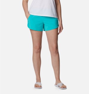 Columbia Bogata Bay Stretch Women's Shorts Turquoise | BNYRPG-361