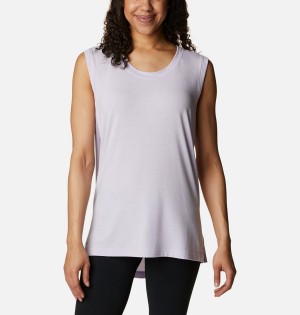 Columbia Boundless Beauty Women's Tank Top Purple | TLAPBD-325