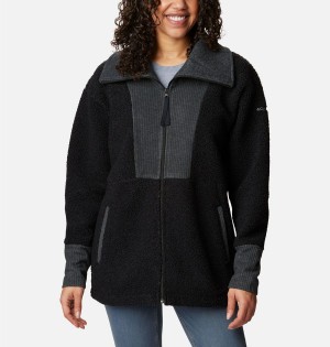 Columbia Boundless Trek Full Zip Women's Fleece Jacket Black | VQIZMR-971