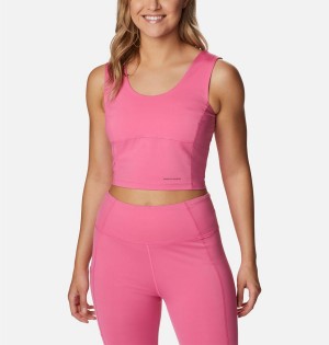 Columbia Boundless Trek Women's Tank Top Pink | KYBMAH-681