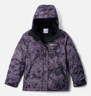 Columbia Bugaboo II Fleece Interchange Kids' Jacket Black | GSIMOJ-138