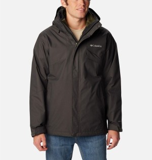Columbia Bugaboo II Fleece Interchange Men's Ski Jacket Grey | TBKQAC-239