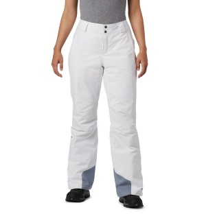 Columbia Bugaboo Omni Heat Insulated Ski Women's Pants White | ZKFSWH-407
