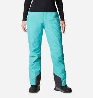 Columbia Bugaboo Omni Heat Insulated Ski Women's Pants Turquoise | BZQTSV-519
