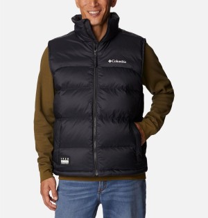 Columbia Bulo Point II Omni Heat Infinity Down Men's Vest Black | MOFSIP-214