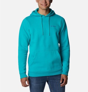 Columbia CSC Graphic Men's Hoodie Turquoise | SRYVWC-209