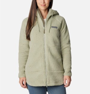 Columbia CSC Sherpa Women's Fleece Jacket Green | XCZKHS-327