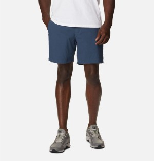 Columbia Canyon Gate Utility Men's Shorts Blue | CMEPNA-125