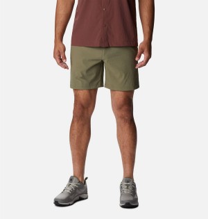 Columbia Canyon Gate Utility Men's Shorts Green | KQYNTL-085